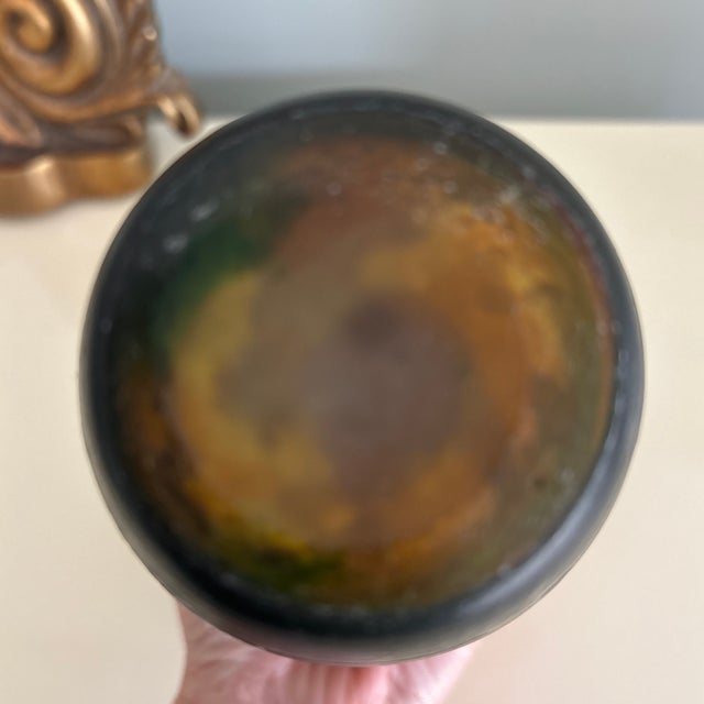 Nancy Daum Cameo Glass Vase For Sale - Image 11 of 12