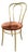 1970s Brass Side Chair Thonet Style – Made in Italy For Sale
