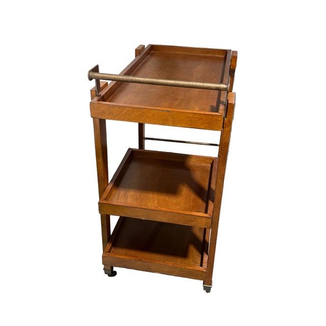 Holly and Martin Zhori Mid Century Modern Bar Cart Modern Tea Set For Sale - Image 4 of 12