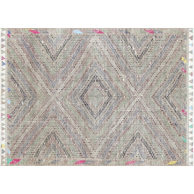 1950s Turkish Kilim For Sale In Los Angeles - Image 6 of 6