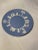 Ceramic Vintage Mid-Century Blue Wedgwood Jasperware Plate For Sale - Image 7 of 7