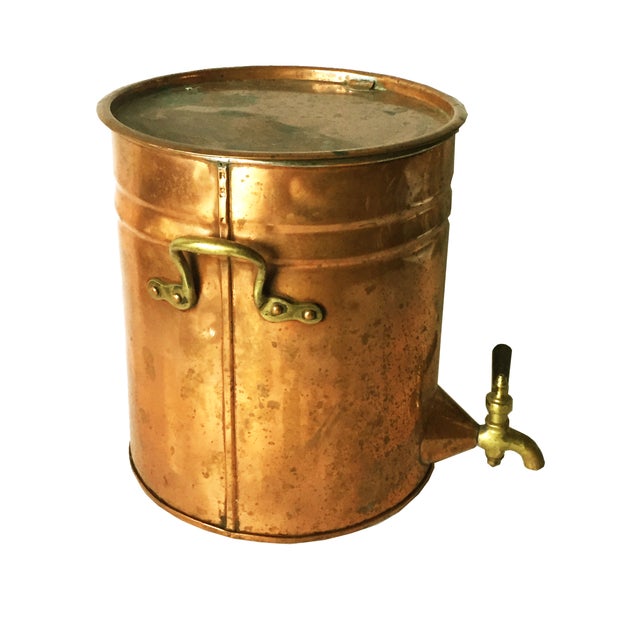 Antique Copper & Brass Drink Dispenser Chairish