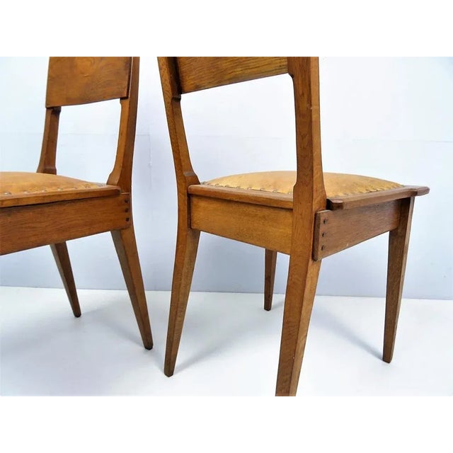 Set of Dining Chairs by Richard Riemerschmid for United Workshops Dresden Hellerau, 1903 For Sale - Image 4 of 12
