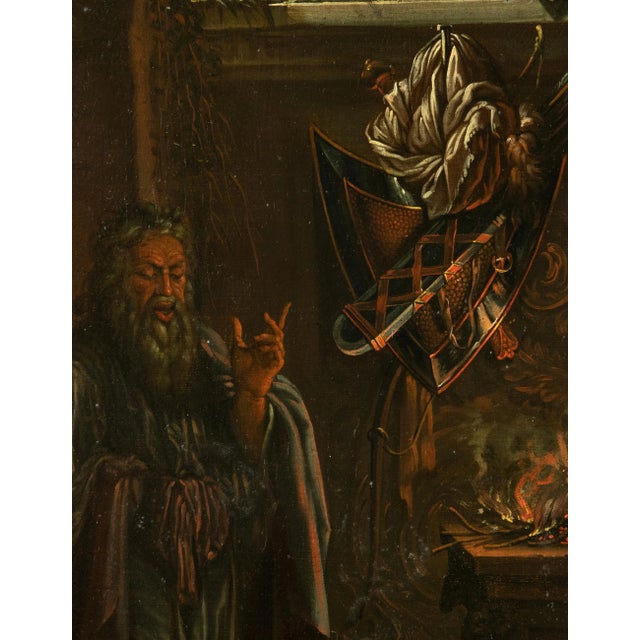 The Witch of Endor, Late 18th Century, Oil on Canvas For Sale - Image 3 of 8