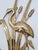 Brass Wall Decoration Herons in the Reeds, West Germany, 1970s For Sale - Image 6 of 8