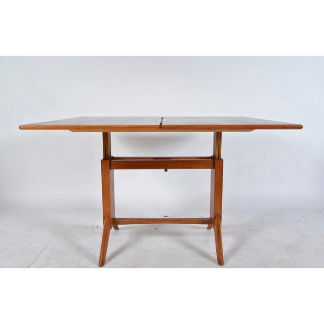 Mid-Century Teak Metamorphic Dining Coffee Table by Wilhelm Renz, Germany, 1950s For Sale - Image 13 of 18