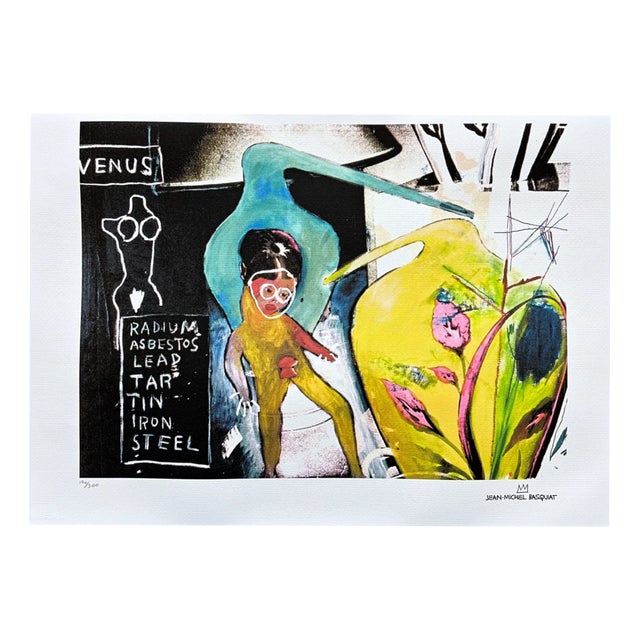 After Jean Michel Basquiat, Left Paw, Print, 1980s For Sale