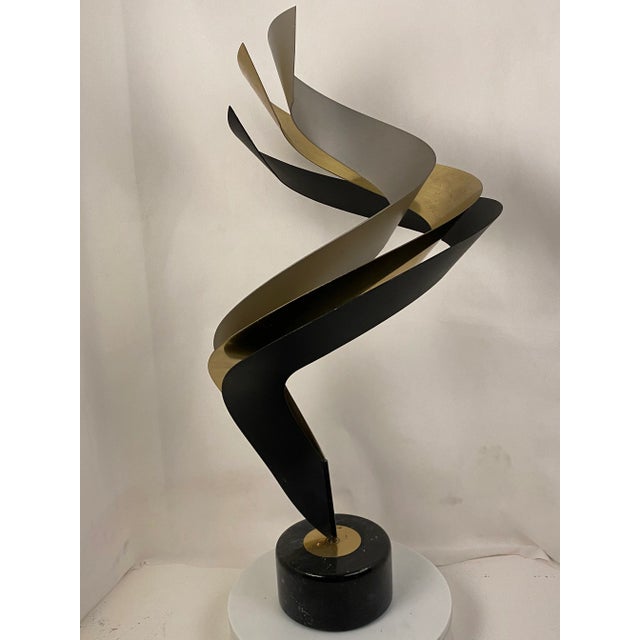 1980s Vintage Mid-Century Modern Curtis Jere Sculpture For Sale - Image 5 of 13