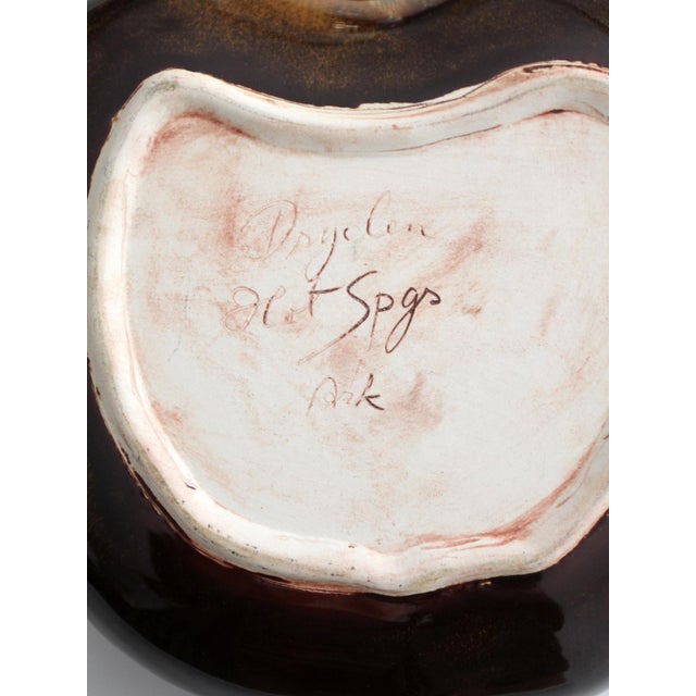 Vintage Dryden Pottery Apple Bowl For Sale - Image 6 of 11