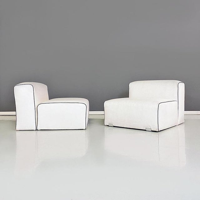Gavina Set of Modern Italian Leather and Steel Armchairs attributed to Kazuhide Takahama for Gavina, 1970s For Sale - Image 4 of 13
