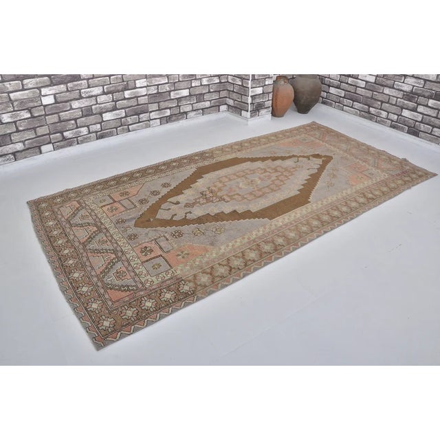 Textile 1960s Oversize Oushak Anatolian Carpet For Sale - Image 7 of 10