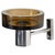 Vintage Bronze Glass and Chrome Ashtray by Flavio Poli Sconce for Seguso, Italy, 1960s For Sale - Image 14 of 14