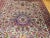 Vintage Persian Kerman Lavar Rug, Handwoven Floral Pattern, Ivory & Crimson, 9’ X 12’ For Sale - Image 4 of 10