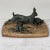 19th Century French Cold Painted Bronze on Onyx ~ Tortoise & Hare is a charming depiction of the classic Aesop's fable of...