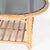Wood Woven Rattan Coffee Table, 1970s For Sale - Image 7 of 8