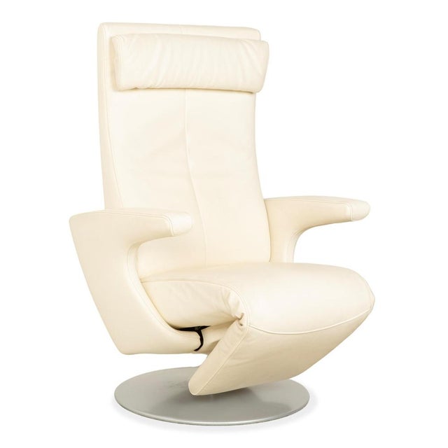 Smile Leather Chair from FSM For Sale - Image 15 of 15