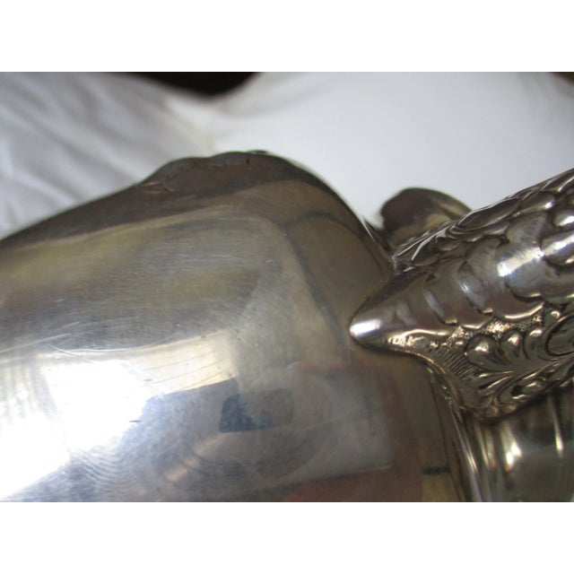 Late 19th Century Antique Homan Silverplate Company Silverplate Ornate 4 Piece Tea Service For Sale - Image 11 of 12