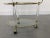 Italian Brass & Glass Bar Serving Cart Trolley, 1970s For Sale - Image 10 of 18