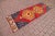1970s 1979 Tribal Red Medallion Runner Rug For Sale - Image 5 of 10