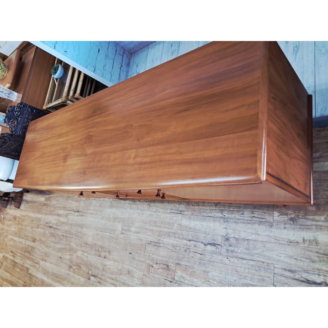 Mid-Century Walnut Sideboard by Alfred Cox, 1950s For Sale - Image 17 of 18