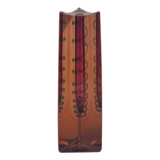 Art Deco Vase from Exbor, Former Czechoslovakia, 1950s For Sale