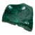 Vintage Genuine Malachite Stone Catchall Dish For Sale