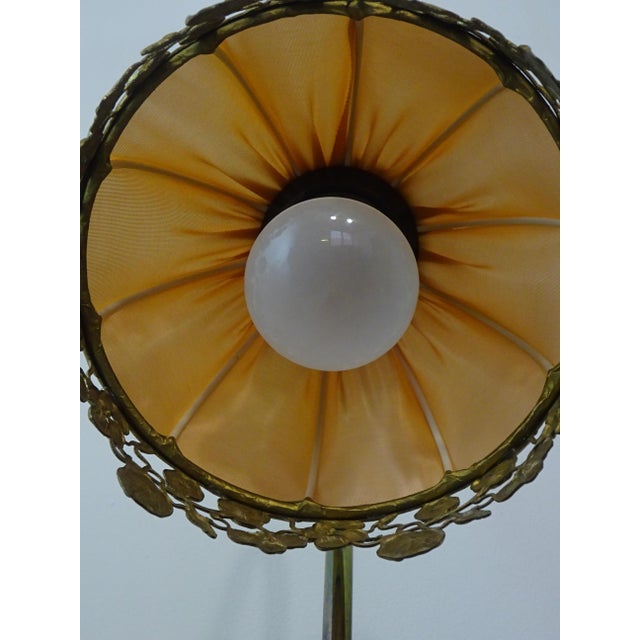 1970s Bronze Swan-Neck Lamp from Le Dauphin, 1976 For Sale - Image 5 of 16