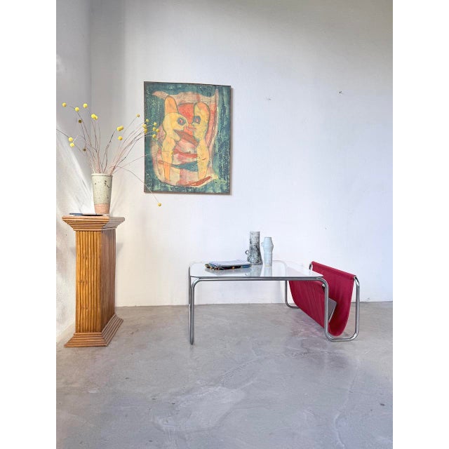 1970s Bauhaus Modernist Tubular Coffee Table, 1970s For Sale - Image 5 of 18