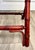 Vintage Faux Bamboo Folding Butler's Tray Table With Woven Cane Tray For Sale - Image 11 of 14