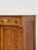 Antique French Provincial Marble Burlwood Buffet 2 Drawer Locking Cabinet For Sale - Image 10 of 18