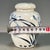 White Vintage Blue & White Porcelain Tea Jar With Lid – Orchid Motif & Calligraphy, "Wan Yu" Mark For Sale - Image 8 of 9