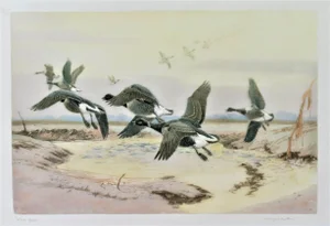 Winifred Austen, Black Geese, 1934