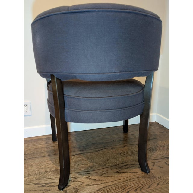 Directional Directional Carmel Chairs by Larry Laslo Set of 2 For Sale - Image 4 of 12