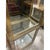 Wood Vintage Rare Brass Vitrine Display Cabinet by Mastercraft For Sale - Image 7 of 9