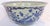 This is a beautiful Chinoiserie blue and white extra large bowl. It has chrysanthemums surrounding the vignette of the...