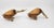 Sculpture Pair Rare 1970s Hand Made Italian Brass Ducks With African Bamboo Trading Beads by Tarzia Firenze Italy For Sale - Image 10 of 14