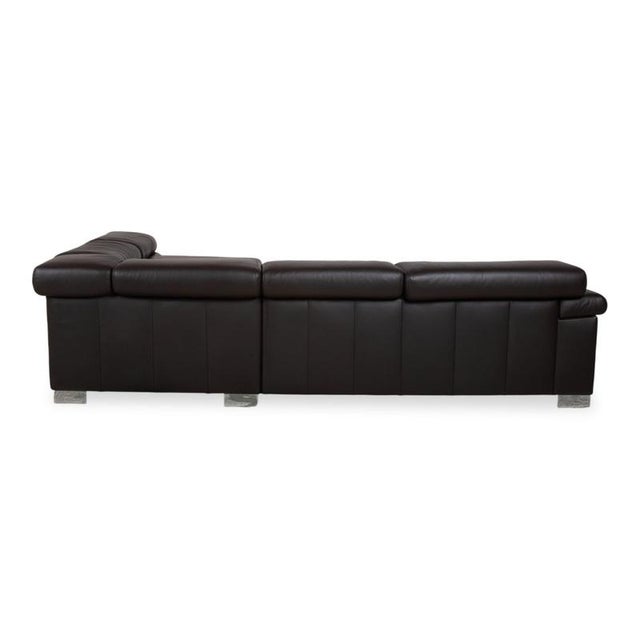 Courage Corner Sofa in Brown Leather from Ewald Schillig For Sale - Image 15 of 18