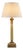 Green Onyx Corinthian Column Table Lamp with Pleated Shade, 1930s For Sale