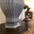Vintage Italian Grey Ceramic Vase With Lid and Fluted Design For Sale - Image 11 of 12