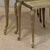 Set of Three Mid-Century French Louis XV Style Brass and Onyx Nesting Tables For Sale In Dallas - Image 6 of 18