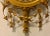 Vintage Decorative Arts Oval Carved Gold New York Wall Mirror For Sale - Image 4 of 7
