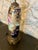 Early 20th Century Japanese Cobalt and Gold Vase With Iris Motif (Converted to Lamp) For Sale - Image 10 of 11