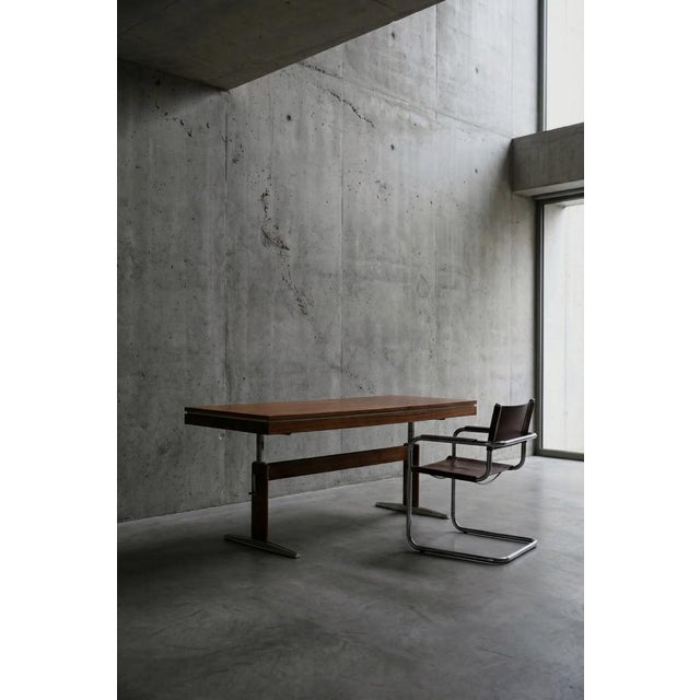 Mid-Century Modern German Rosewood Adjustable Console from E.M.Ü., 1960s For Sale - Image 9 of 18