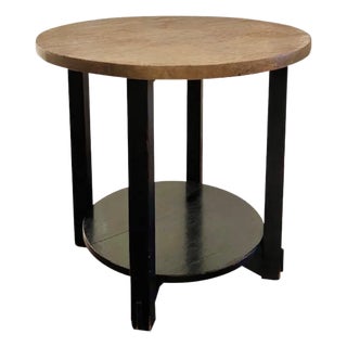 Early Arts and Crafts - Mission Style Round Side Table For Sale