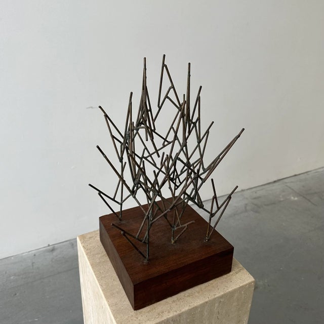 1970s 1970s Glen Davis Welded Metal Sculpture For Sale - Image 5 of 7