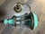 Hollywood Regency Vintage Painted Metal 3 Light Hanging Lantern For Sale - Image 3 of 6