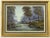 Oil Painting of Tree Lined River in a Forest in Ireland by Irish Artist 1980 Circa For Sale - Image 13 of 16
