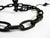 Brutalist Welded Black Chains Floor Lamp in the style of Franz West, 1970s For Sale - Image 12 of 13