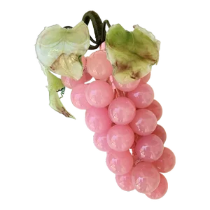 Vintage Rose Pink Grape Cluster