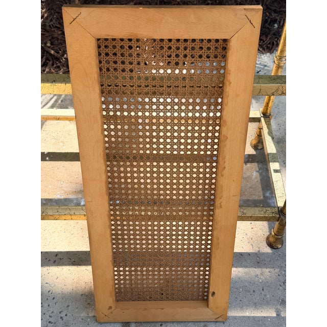 Vintage 1970s Italian Gold Gilt Hollywood Regency Faux-Bamboo Étagère For Sale - Image 17 of 18